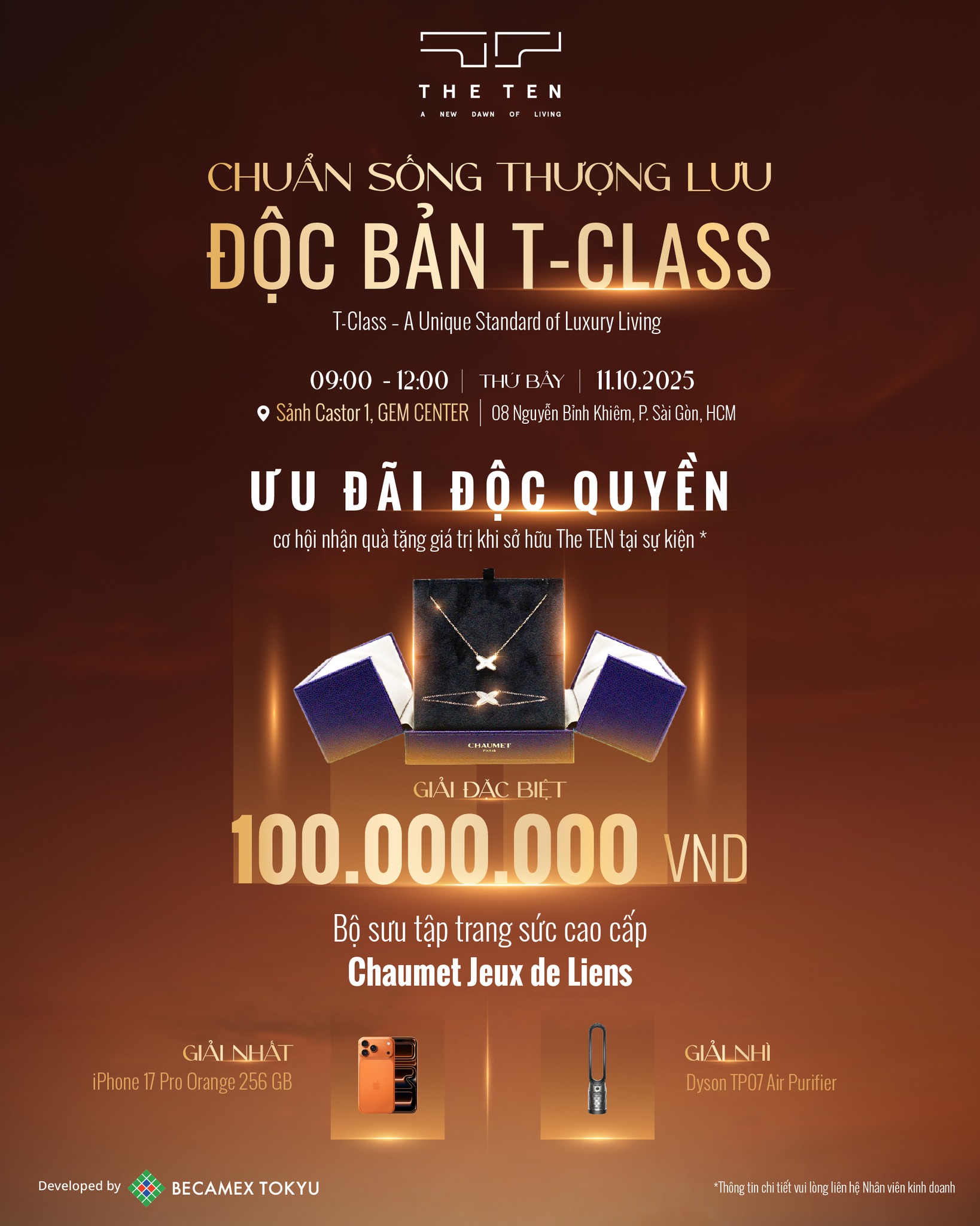 The TEN – Chuẩn sống thượng lưu độc bản t-class, ưu đãi đỉnh cao dành riêng cho sự kiện ra mắt chính thức vào 11.10 1 the ten chuan song thuong luu su kien ra mat chinh thuc