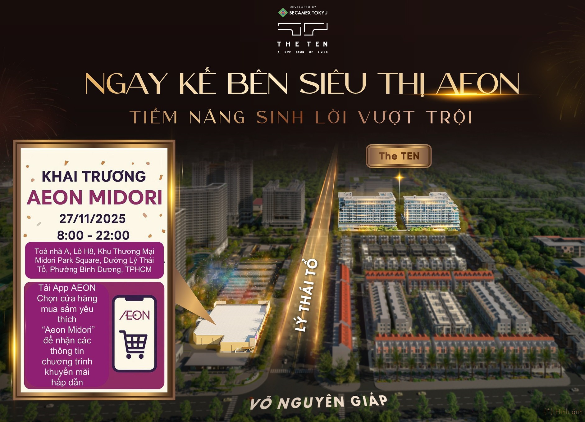 The TEN - Ngay kế bên siêu thị Aeon tiềm năng sinh lời vượt trội 7 aeon